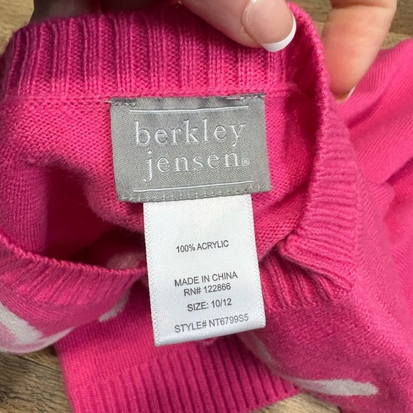 Pink Butterfly Sweater - Picture 2 of 4